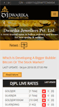 Mobile Screenshot of dwarikajewellers.com